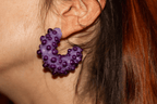 Tripofobia earring (1UD)